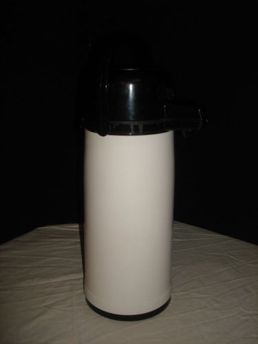 Service Ideas 2.2Liter White  Airpot EUC