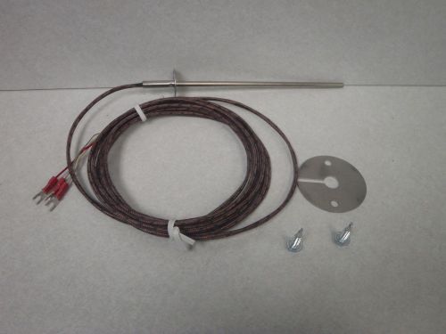 Middleby marshall thermocouple with shield/drain &amp; mounting disk for sale