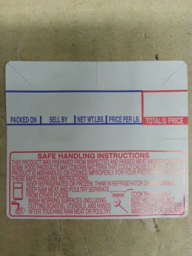 CAS Scale Label LST8030