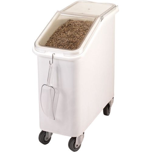 CAMBRO LARGE STORAGE INGREDIENT BIN, 21 GALLON CAPACITY WHITE IBS20-148