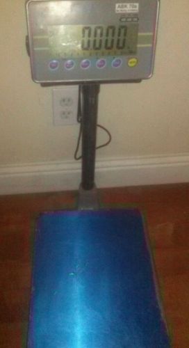 Adam abk-70a 70 lb/35 kg bench scale,shipping scale /postal scale for sale
