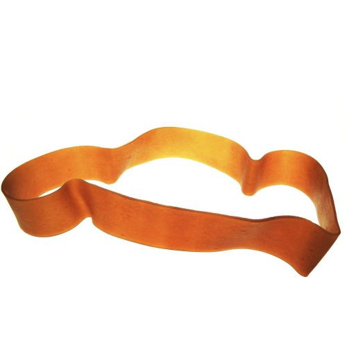 Wide 1&#034; * 10&#034; rubber band elastic brown natural heavy duty office strong postal for sale