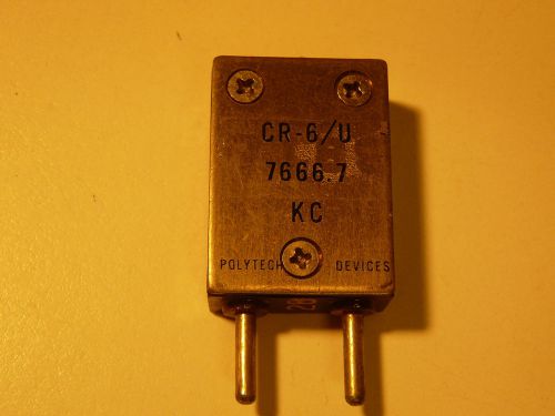 Vintage CR-6/U 7666 7CRYSTALCHANNEL C.B.