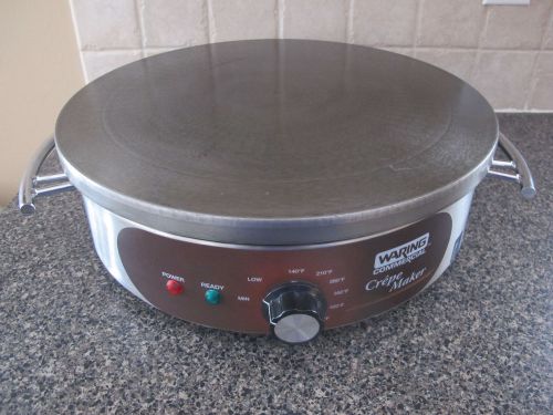 WARING COMMERCIAL ELECTRIC 16&#034; CREPE MAKER HEAVY DUTY