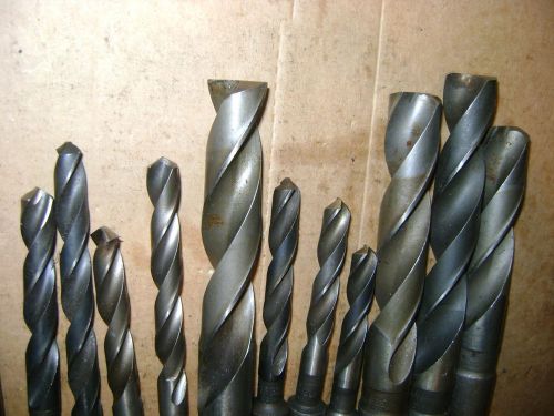 mt2 drills lot and 4 mt3 mill/drills