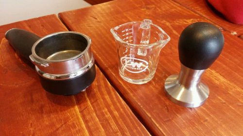 Espresso machine supplies lot, coffee