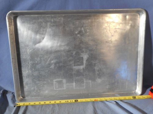 Full size 18&#034; x 26&#034; aluminum bake sheet a advance 18-8a-26 nice used for sale