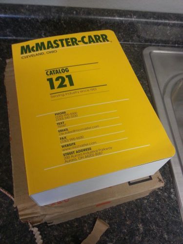 2015 Mcmaster Carr Catalog #121 New In Box