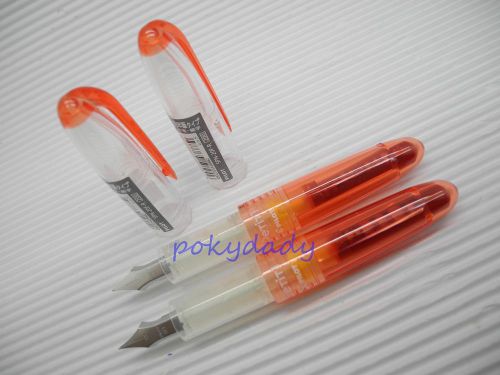 3pcs Pilot SPN-20F Petit fine nib Fountain pen Red ink(Japan)