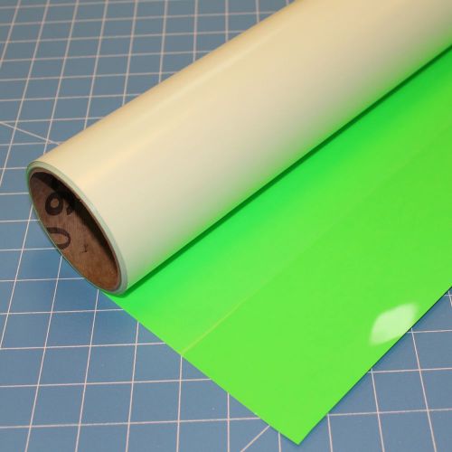 Thermoflex Plus 15&#034; by 5 Feet NEON GREEN Thermo Flex