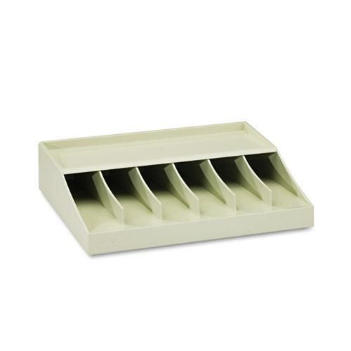 New mmf 210470089 bill strap rack, 6 pockets, 10-5/8&#034; w x 8-5/16&#034; d x 2-5/16&#034; for sale