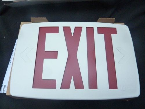 Lithonia lighting exit sign green or red insert letters for sale