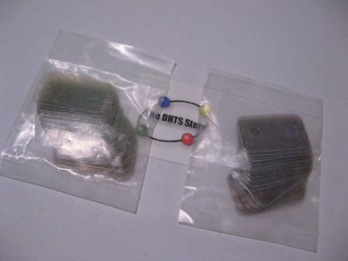 Qty 100 Mica Insulator for TO-220 7/8 x 1/2 inch SCR TRIAC Transistor - NOS