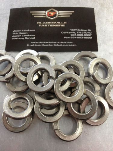 Stainless steel medium split lock washers 7/16&#034; qty 25 for sale