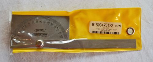 Stainless steel square head protractor for sale