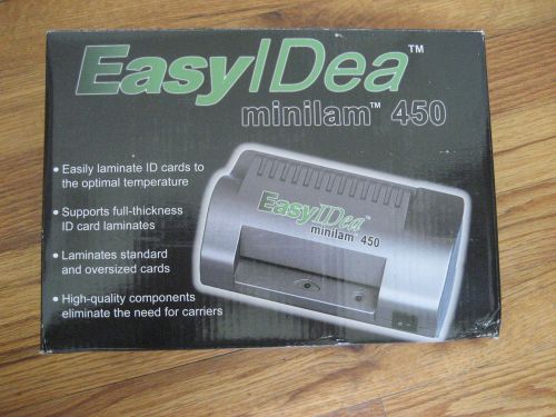 Easy IDea minilam 450-T ID card  laminator