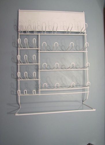 Display Rack Counter Top Peg Board 5 Tier 31 Peg Hanging Store Display