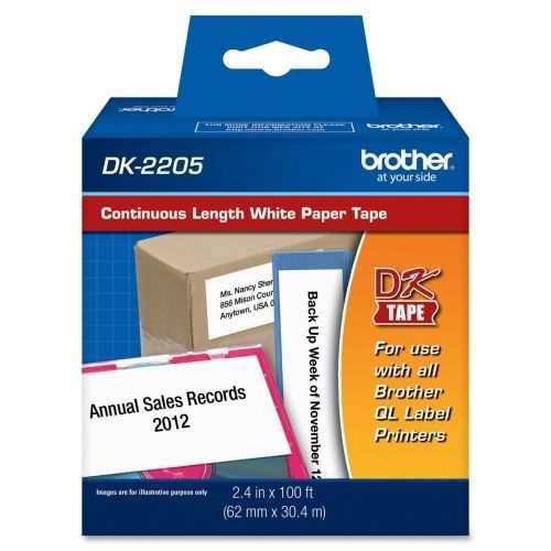 New brother dk2205 paper tape for sale