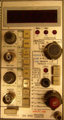 TEXTRONIX DC-503 UNIVERSAL COUNTER