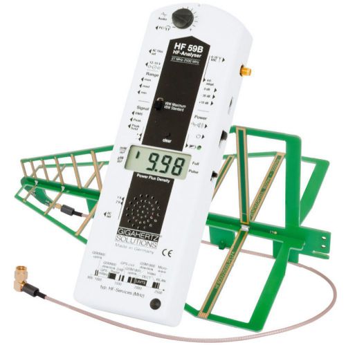 HF59B Professional high Frequency EMF Meter - Air-traffic control radar, GSM, .