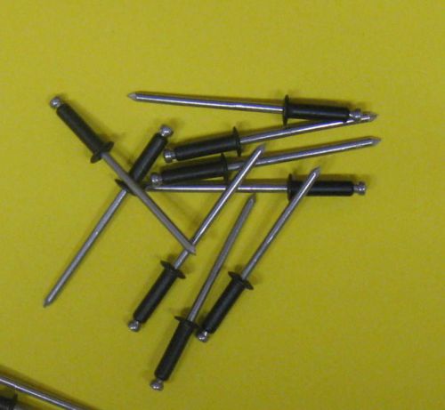 Alcoa / Marson  Aluminum Black &#039;46&#039; Blind Rivets 1/8&#034; x 3/8&#034; Qty 50