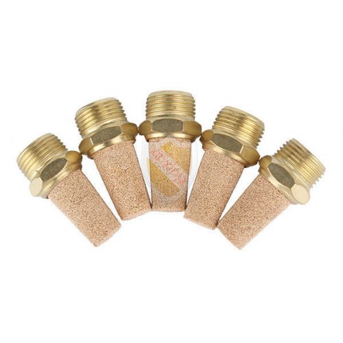 5PCS Pneumatic 3/8&#039;&#039; Thread Brass Muffler Noise Filter for Cylinder