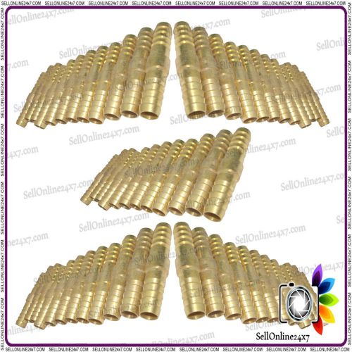 Brass  hose water pipe repair joiner connector air fuel petrol gas - 60 pcs for sale