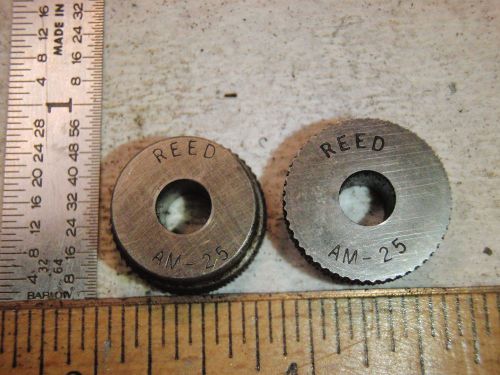 REED  KNURL WHEEL ROLLER AM 25 SET OF 2