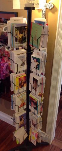 Greeting Card Display Rack, Revolving