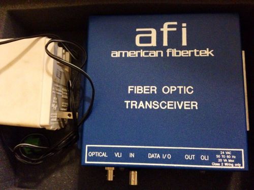 American fibertek MT-1400 Video/two Way Rs422 module Tx