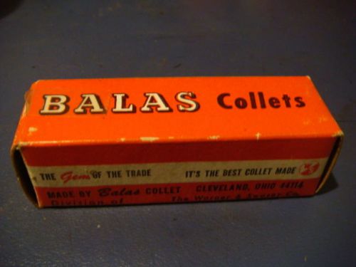 BALAS #10 ROUND 17/64&#034; COLLET 02031531