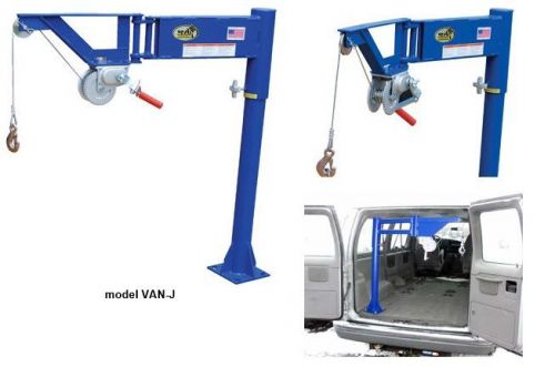 Winch operated van jib crane for sale