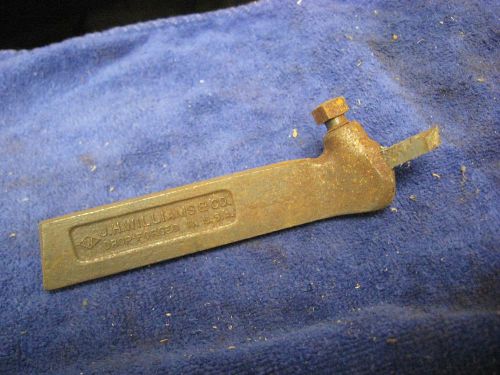 Vintage J.H. Williams No. 0-L Turning Tool Holder 5&#034; Long