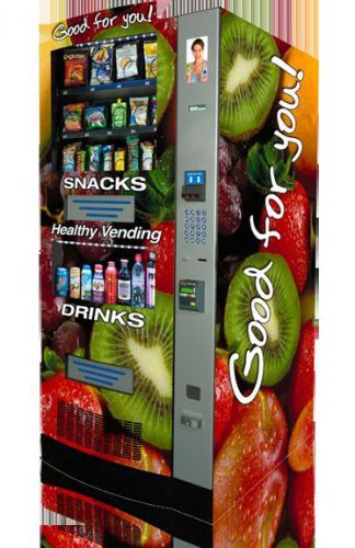 Brand new healthy vending machines - snack and beverage for sale