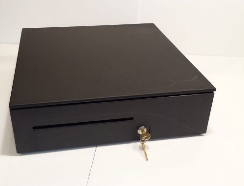 APG Cash Drawer Vasario VB320-BL1616 16x16 5-Bill 5-Coin Till Black