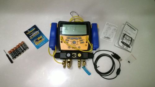 Fieldpiece sman4 - 4 port wireless digital manifold with micron gauge for sale