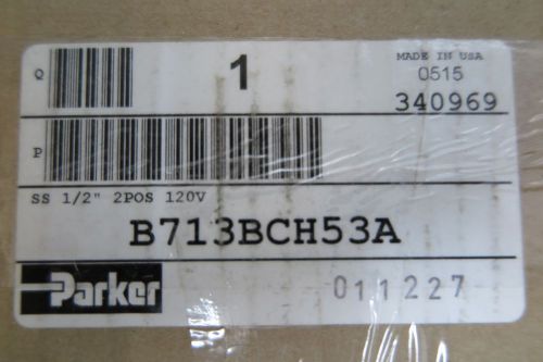 parker hydraulic valve B713BCH53A