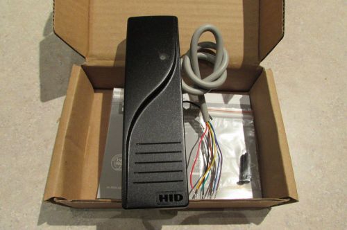 Hid miniprox 5365e1p00 access control proximity reader 5365 fast free ship black for sale