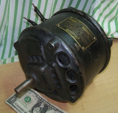 ANTIQUE 1/4 HP CENTURY ELECTRIC MOTOR RUNS PAT 1914 1750RPM VTG Lathe Tool