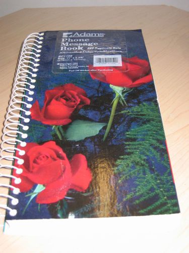 Adams Phone Message Book, 356 sets, Carbonless Duplicate 11&#034;x5 3/8&#034;