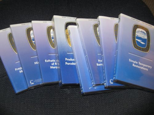 Dental Education DVD&#039;s - Group of 8 - Gordon Christensen