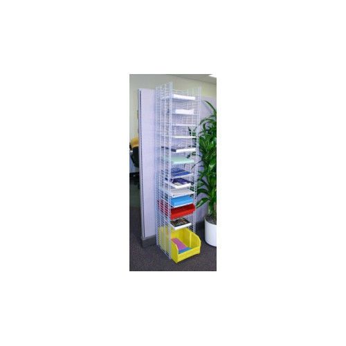 Charnstrom 12 Pocket Free Standing Organizer - Legal Depth