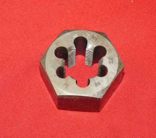 Alfa m24 x 2.0 24mm left hand metric 1.8&#034; hex rethread die carbon steel lh for sale