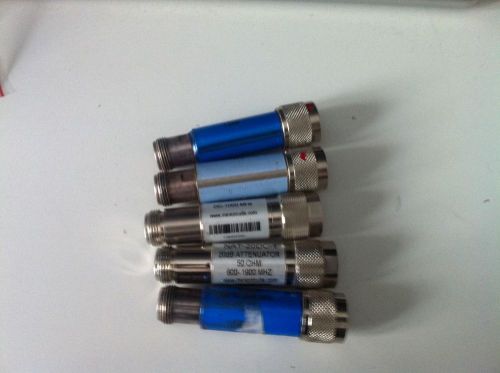 LOT OF 5 MINI CIRCUITS NAT MIX ATTENUATOR