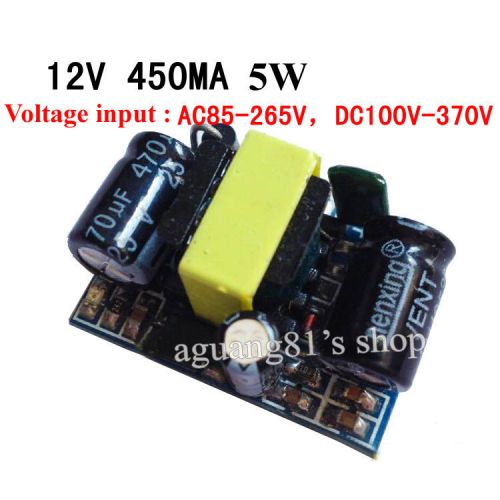 AC-DC 110V 220V to DC 12V 450mA Power Supply Buck Converter Step Down Module LED