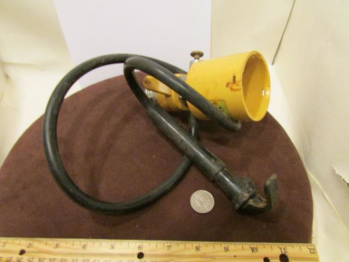 Vintage Tap Rite Beer Keg Tap Coupler Hand Pump Yellow Parts Or Restoration.