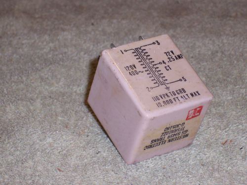 OG7309- Western Electric GS 59459 120VAC/72VAC CT Transformer