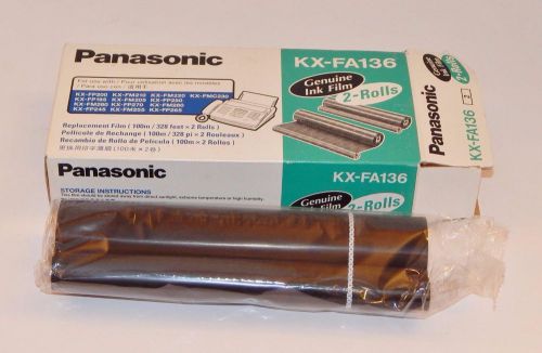 PANASONIC KX-FA136 GENUINE INK FILM 1 ROLL FOR FAX MACHINE