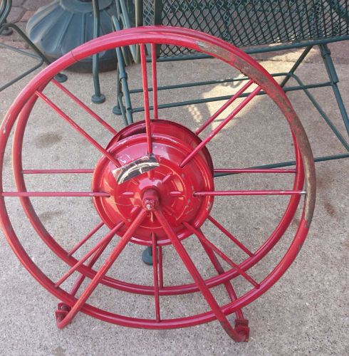 Wirt &amp; knox reel wall hose storage reel or wall decoration for sale