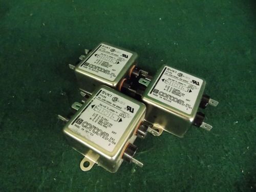 Corcom 5VK1 F7139 EMI Filter 5A 120/250V 50-60HZ  LOT OF 3 *